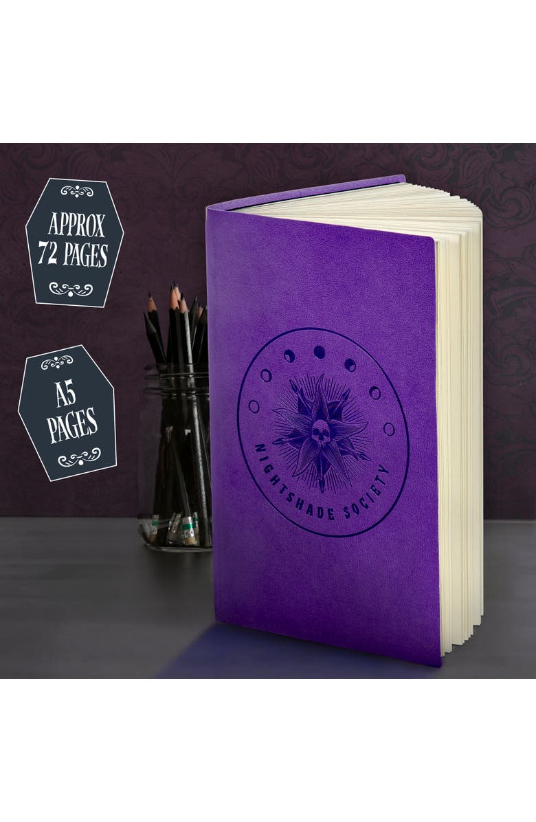 Wow Stuff! Wednesday Secret Reveal Journal Set, Purple Notebook, Kids 8+, Alternate, color, Purple