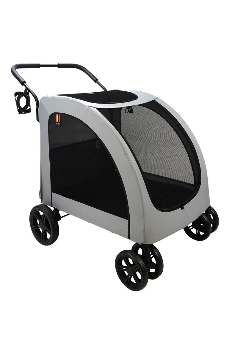 My Duque Chester Raincover Pet Stroller, 110 Pound Capacity, Main, color, Gray