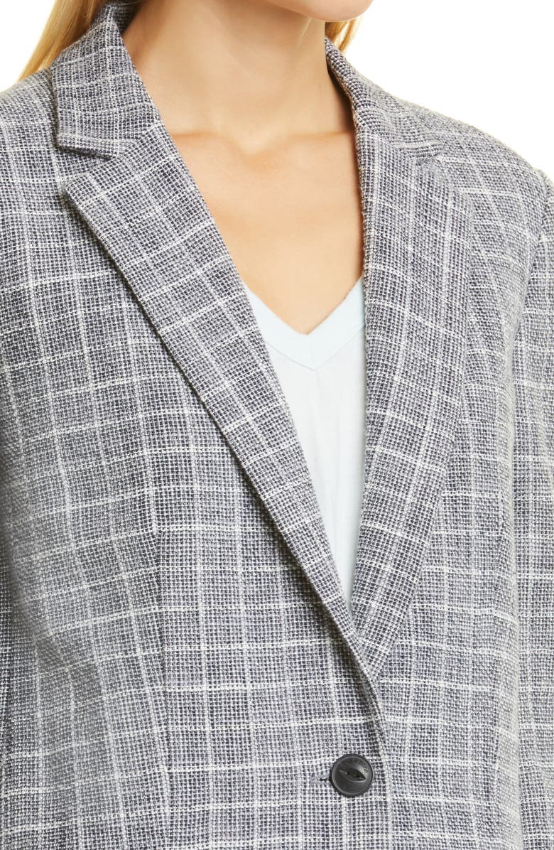 rag & bone Deconstructed Check Blazer, Alternate, color, 
