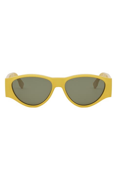 FF 55mm Oval Sunglasses