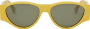 Fendi FF 55mm Oval Sunglasses