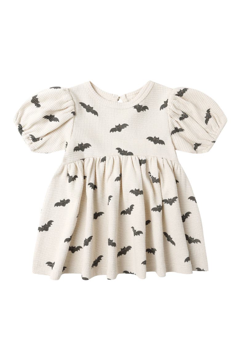 Kids' Darla Waffle Knit Dress & Bloomers Set, Alternate, color, BATS