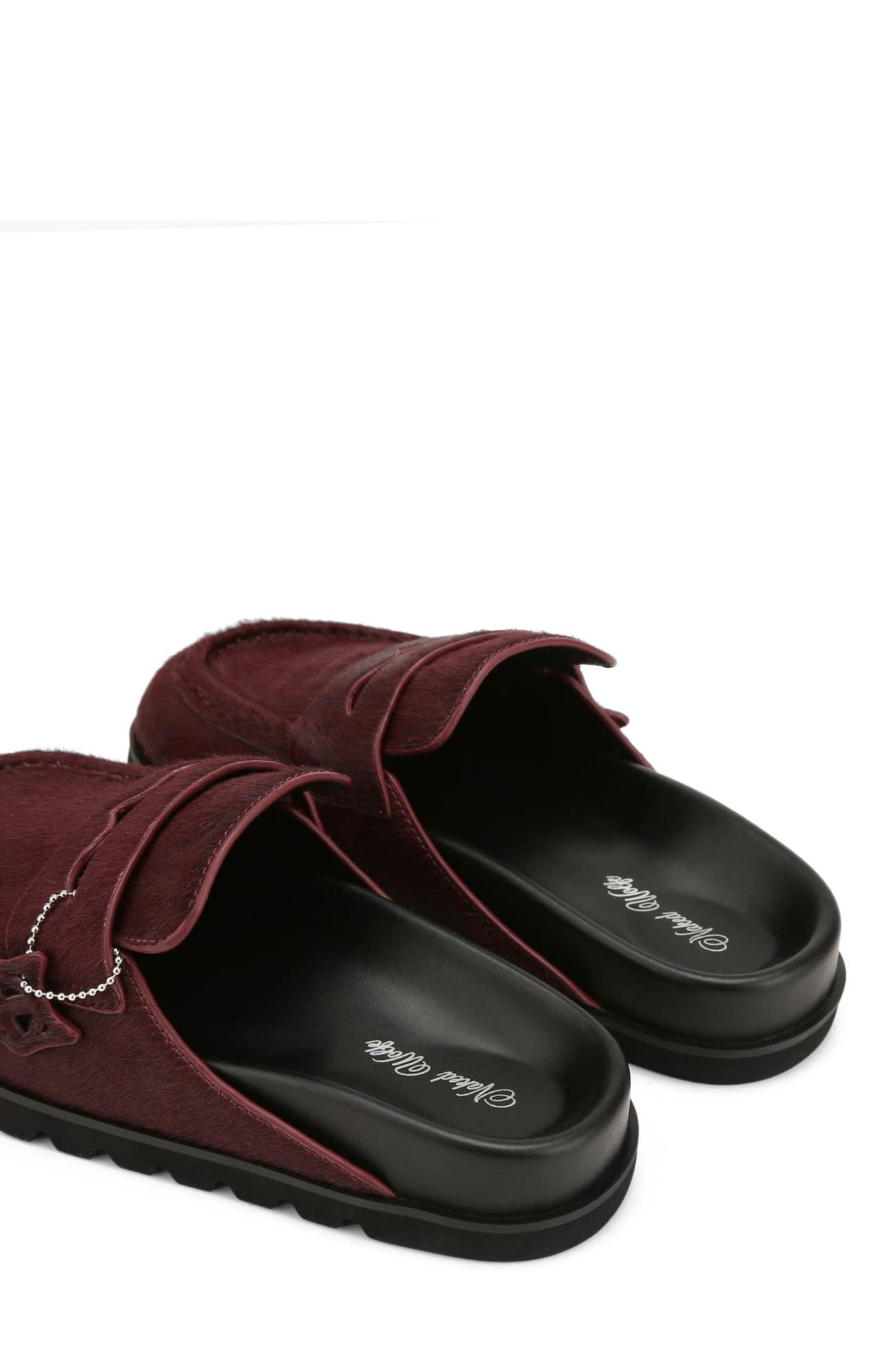 Cordless Mule, Alternate, color, Wine