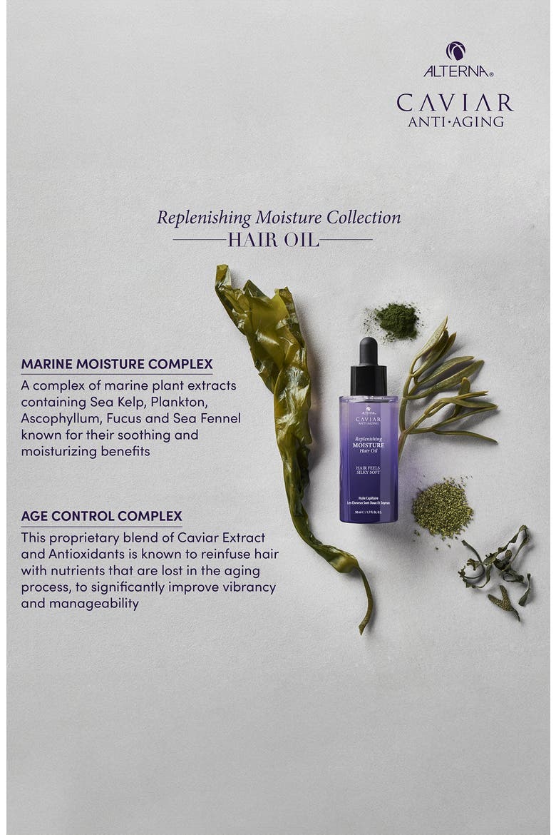 Caviar Anti-Aging Replenishing Moisture Hair Oil, Alternate, color, NO COLOR