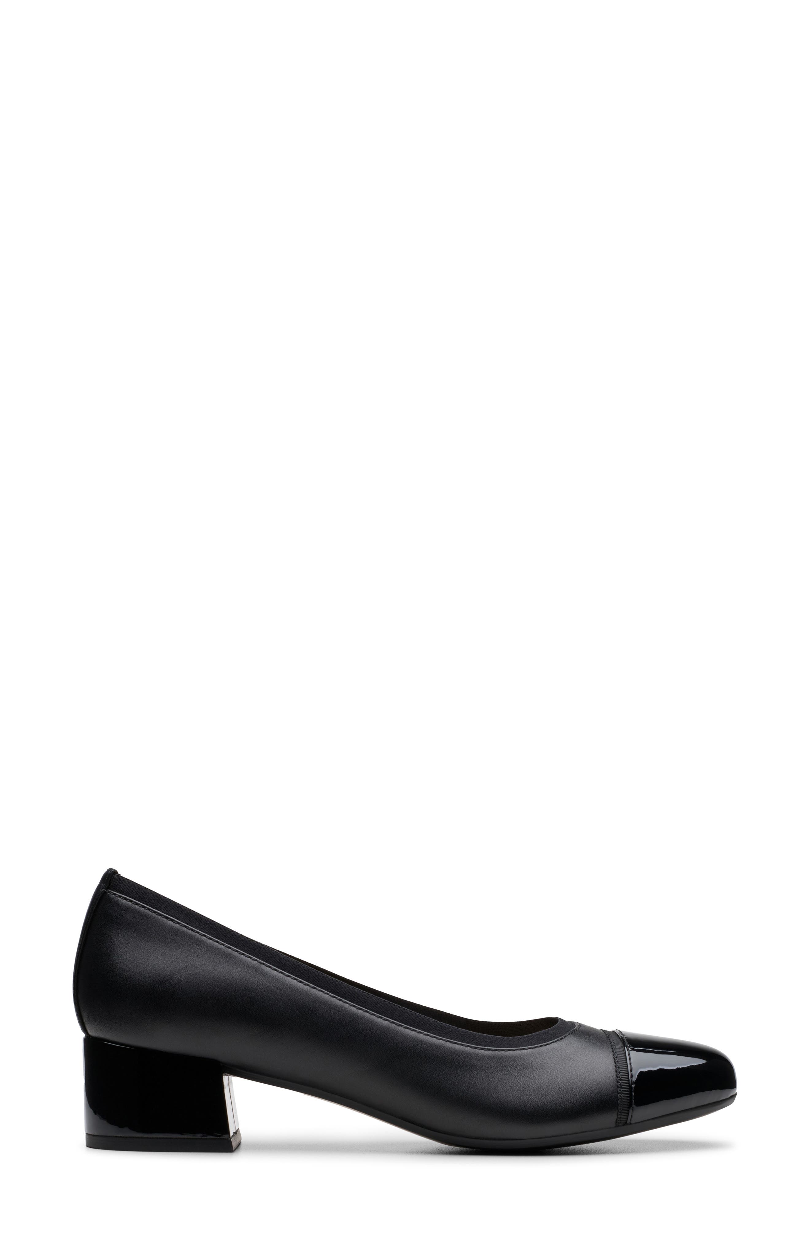 Marilyn Day Pump, Alternate, color, BLACK LEATHER