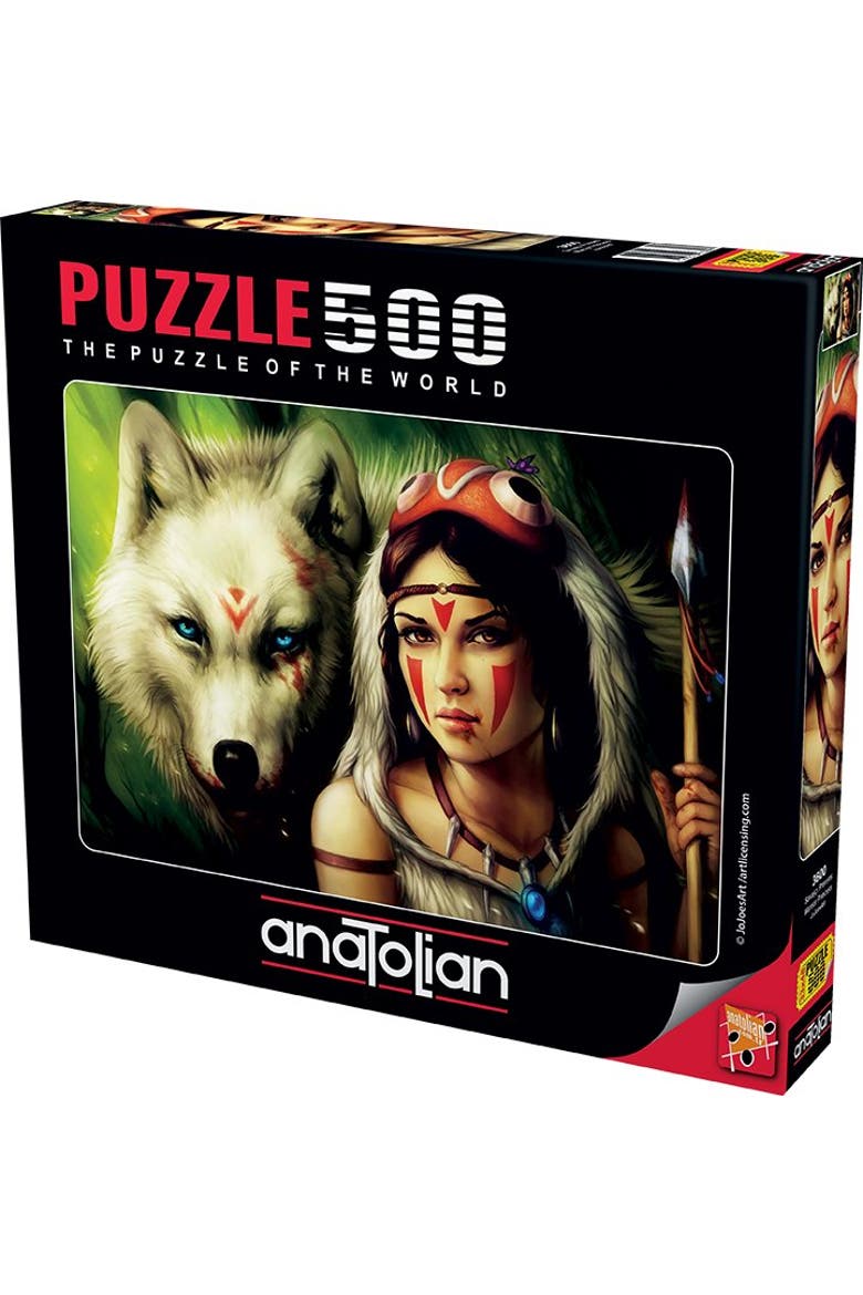 Warrior Princess 500 piece Jigsaw Puzzle for Adults, Alternate, color, Multicolor