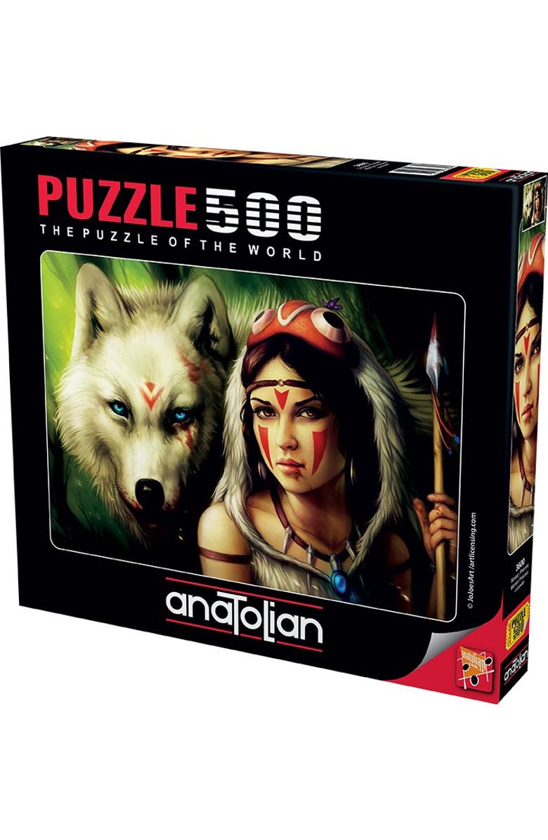 Anatolian Warrior Princess 500 piece Jigsaw Puzzle for Adults, Alternate, color, Multicolor