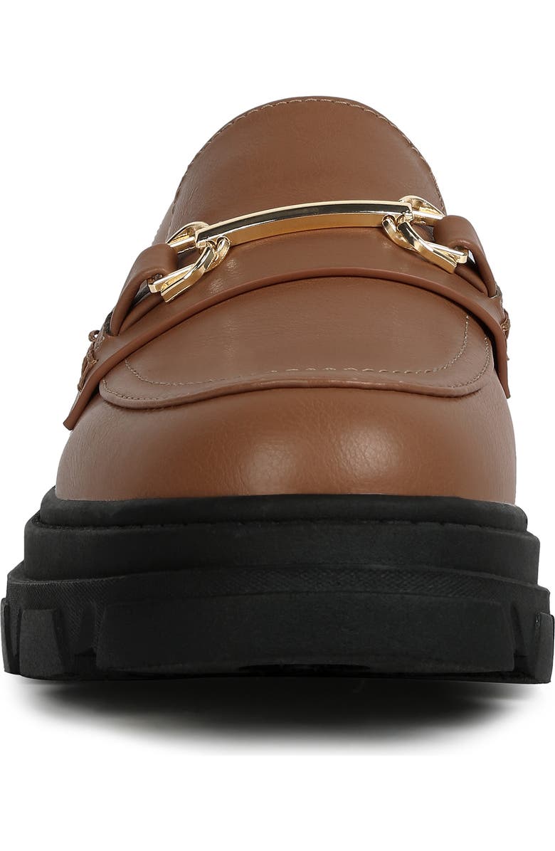 LONDON RAG Oklyn Horsebit Platform Loafer, Alternate, color, Light Tan