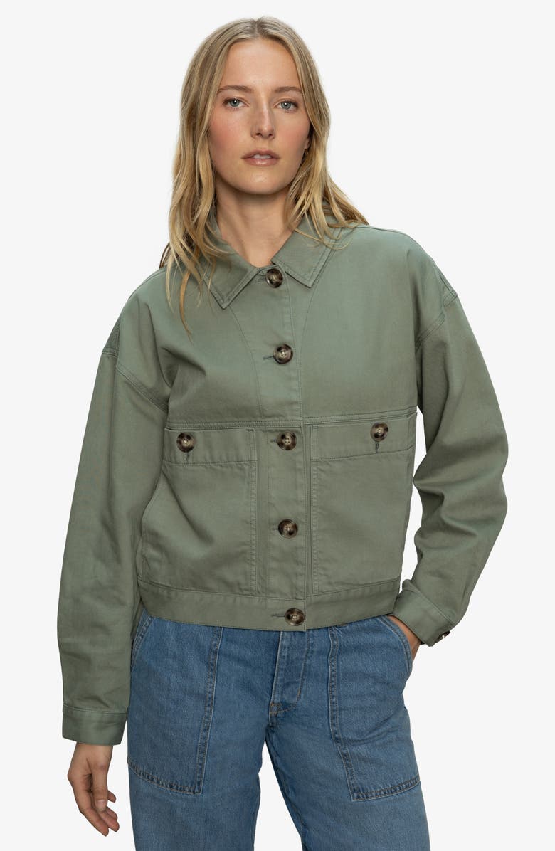 Sanctuary Coastal Denim Shacket, Alternate, color,