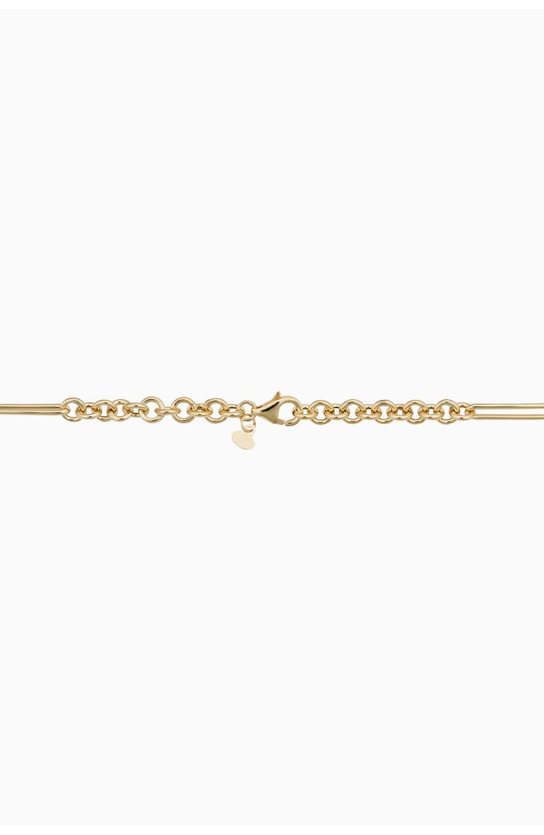 Oradina 14K Gold Bold Venetian Necklace, Alternate, color, Yellow Gold
