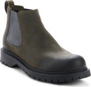 Givenchy Formal Casual Lugged Leather Chelsea Boot