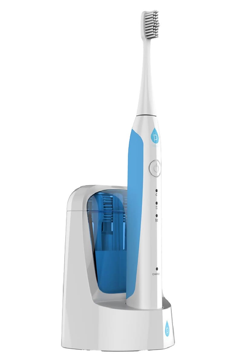 PURSONIC S750 Sonic Smart Series Electronic Power Rechargeable Battery Toothbrush, Alternate, color, White