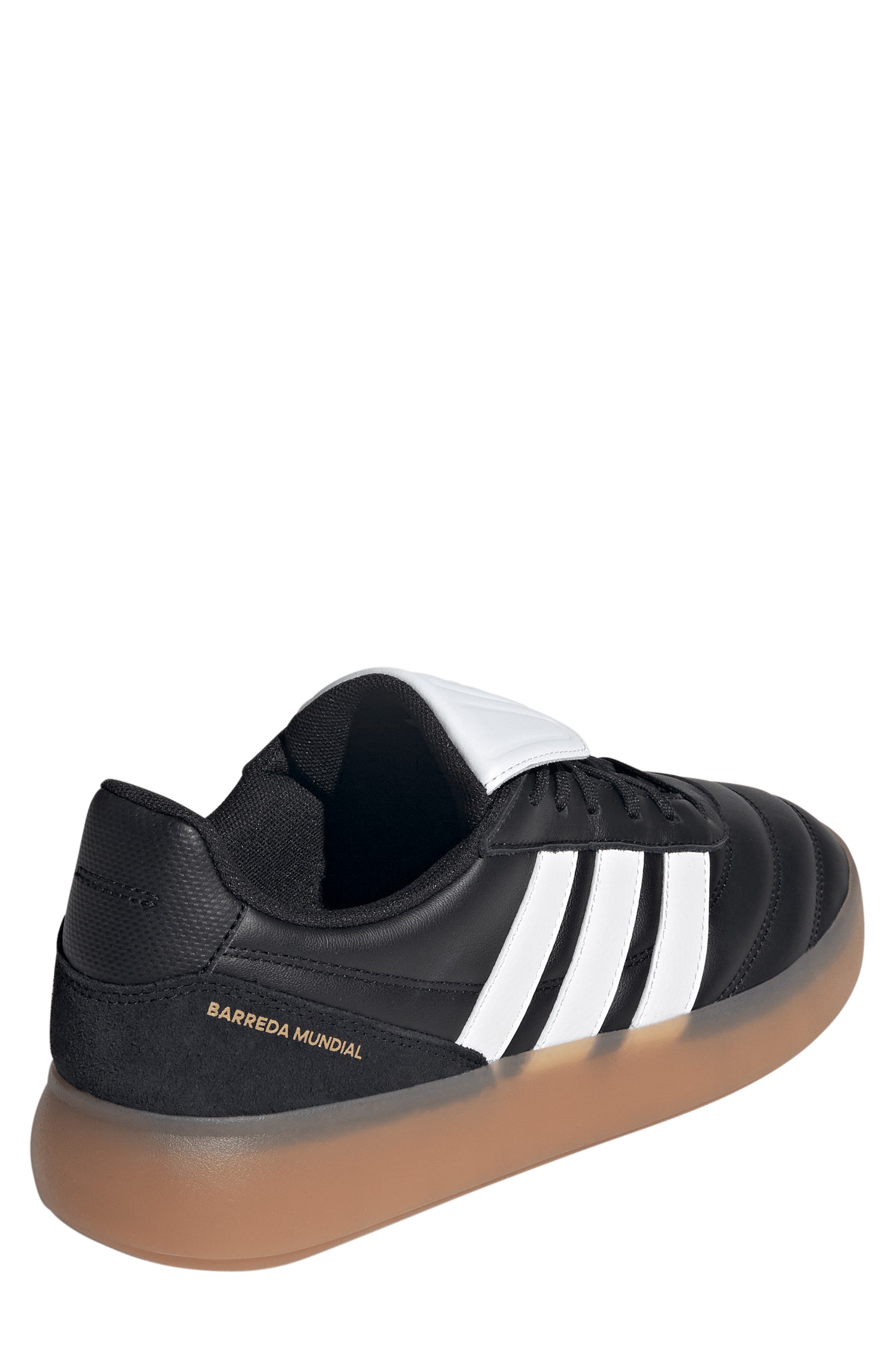 adidas Barreda Mundial Sneaker, Alternate, color, Core Black/ Core White/ Gum10