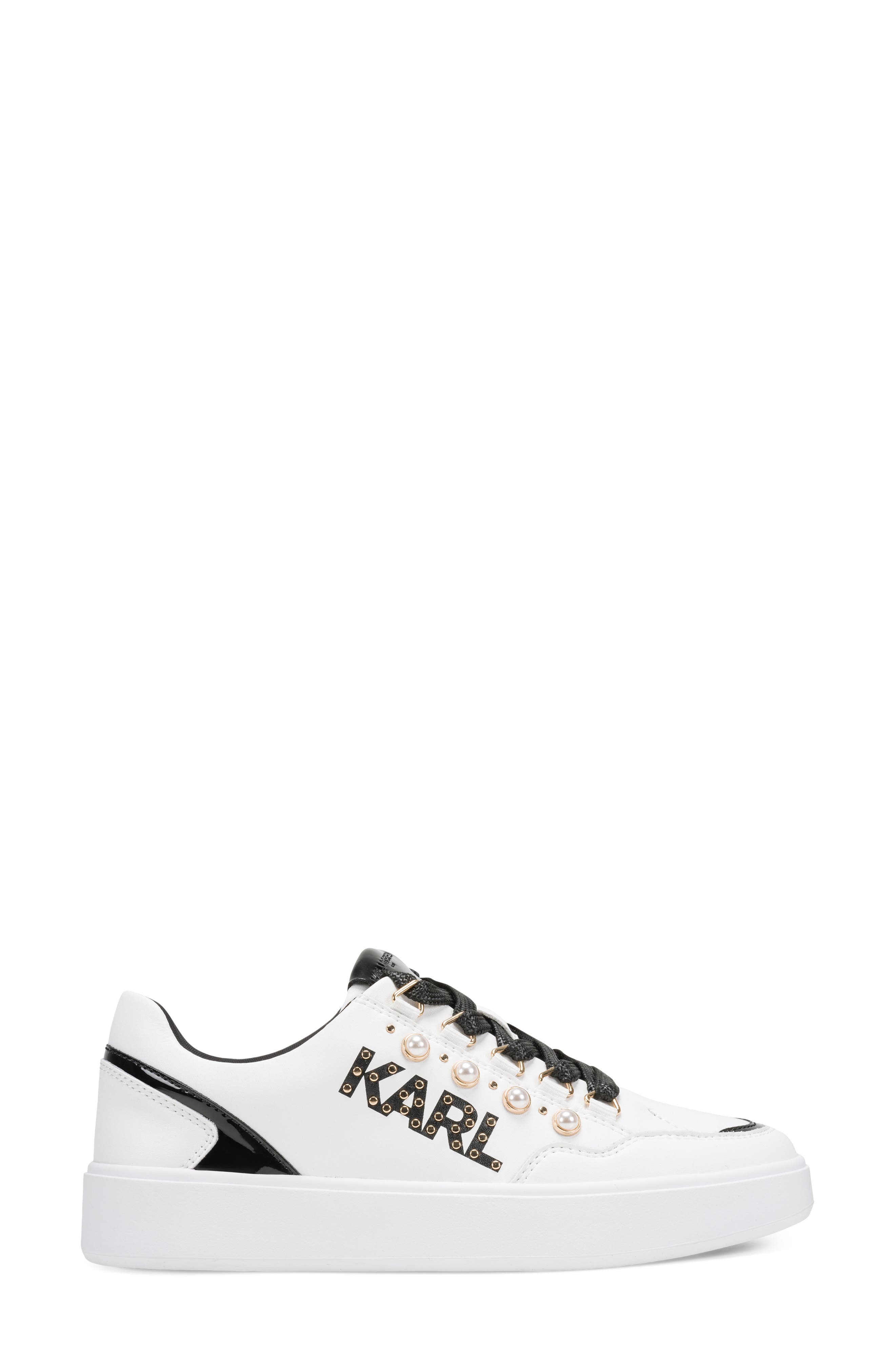 Stazie Sneaker, Alternate, color, BRIGHT WHITE/ BLACK