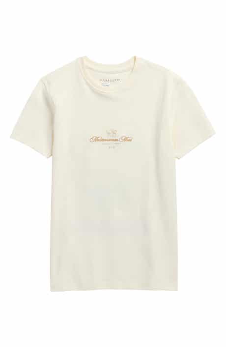 DENIM AND FLOWER Mediterranean Landscape Graphic Tee