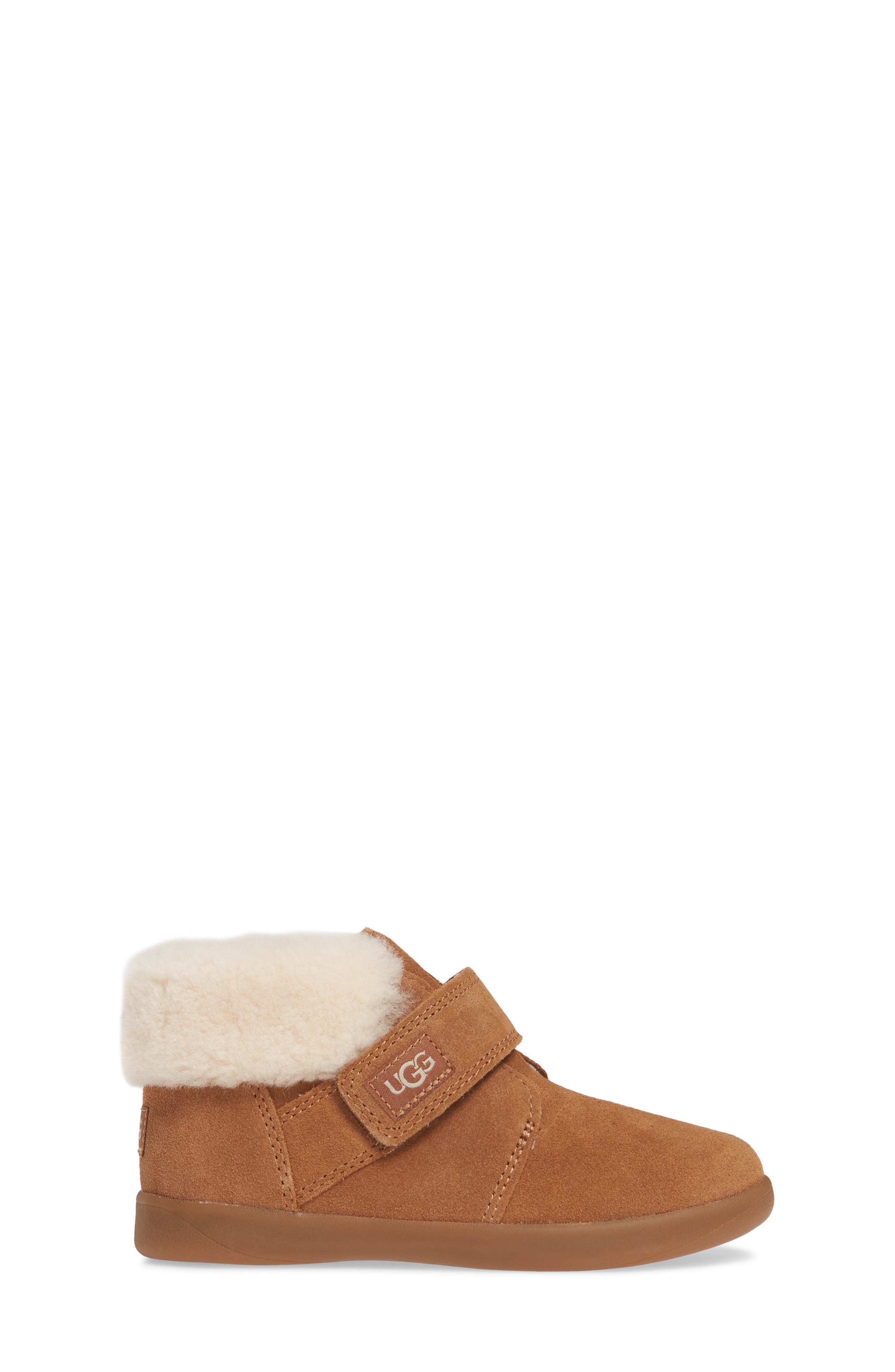 UGG<sup>®</sup> Kids' Nolen Genuine Shearling Boot, Alternate, color, 