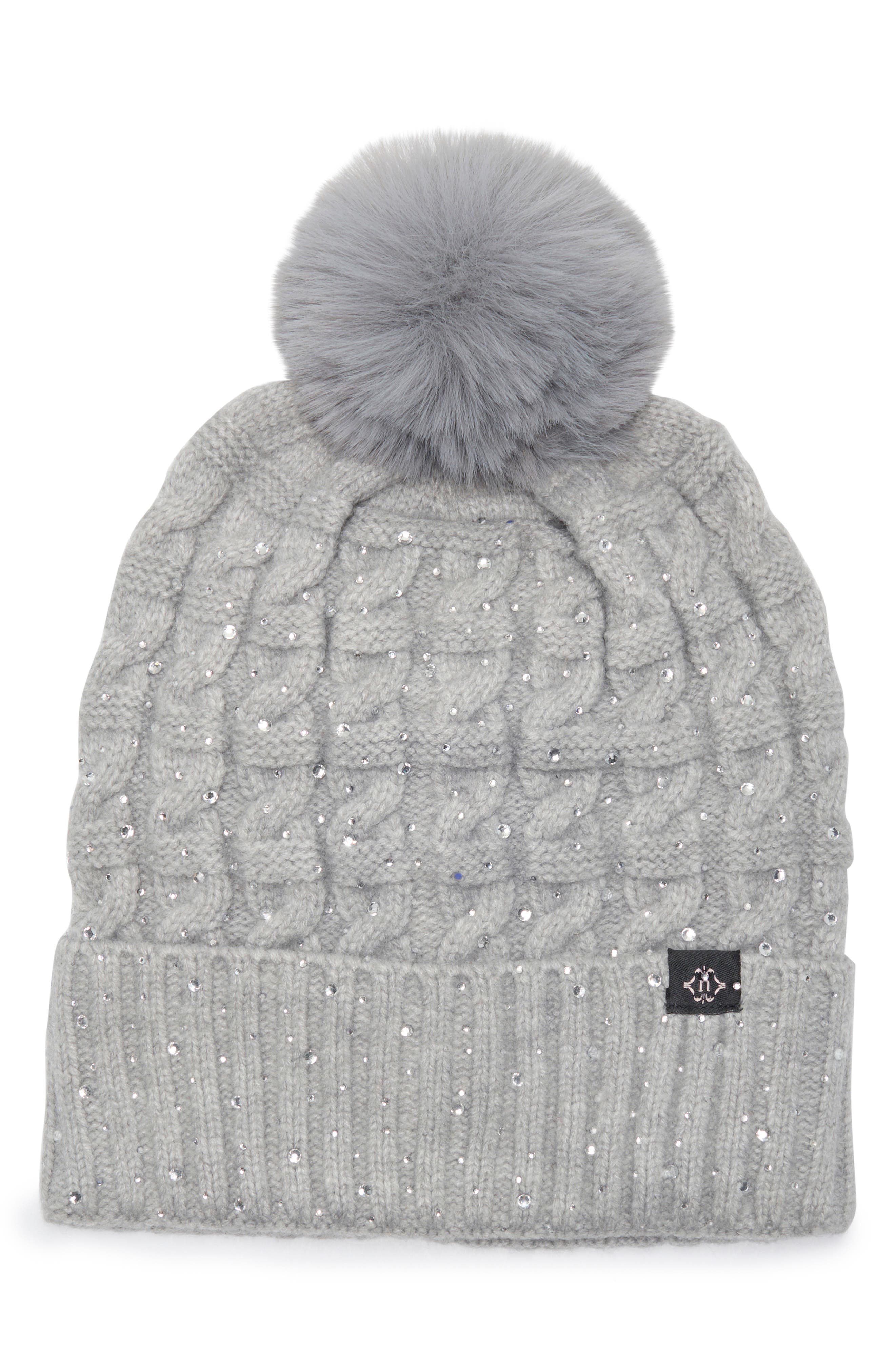 Chunky Knit Pom Beanie
