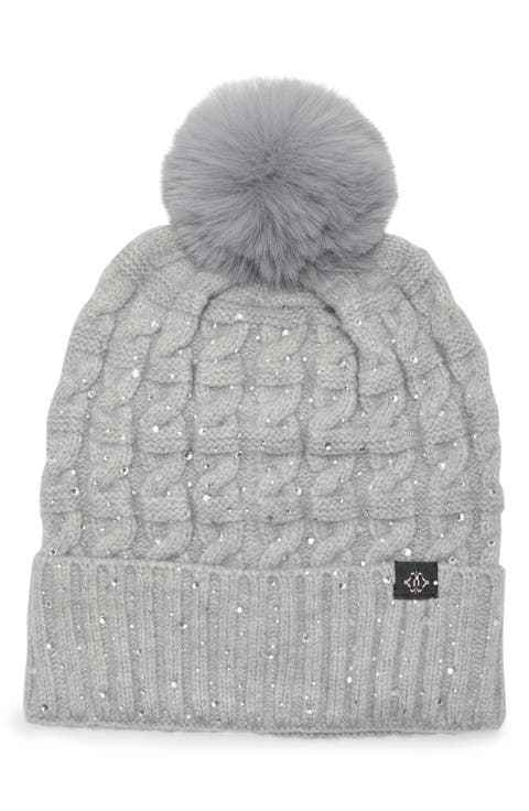 Chunky Knit Pom Beanie