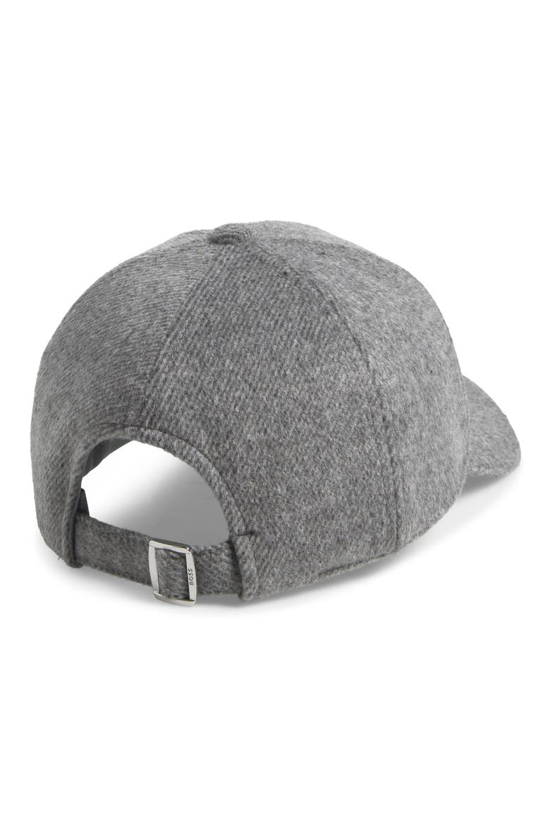 Wool & Silk Baseball Cap, Alternate, color, MEDIUM GREY