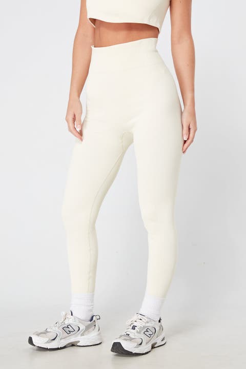 Recycled Seamless Rib High Waist Legging