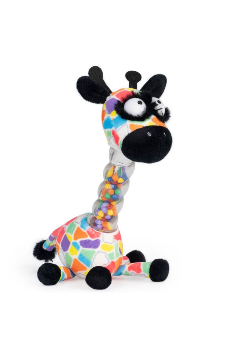 Inklings Baby Baby Jaffy the Fringed Footed Giraffe Baby Rattle and Shaker Plush Toy, Main, color,