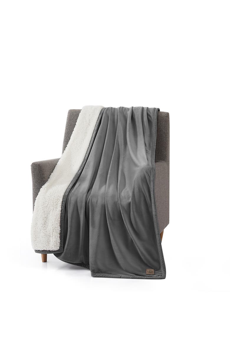 UGG<sup>®</sup> Bliss Fuzzy Throw, Alternate, color, 