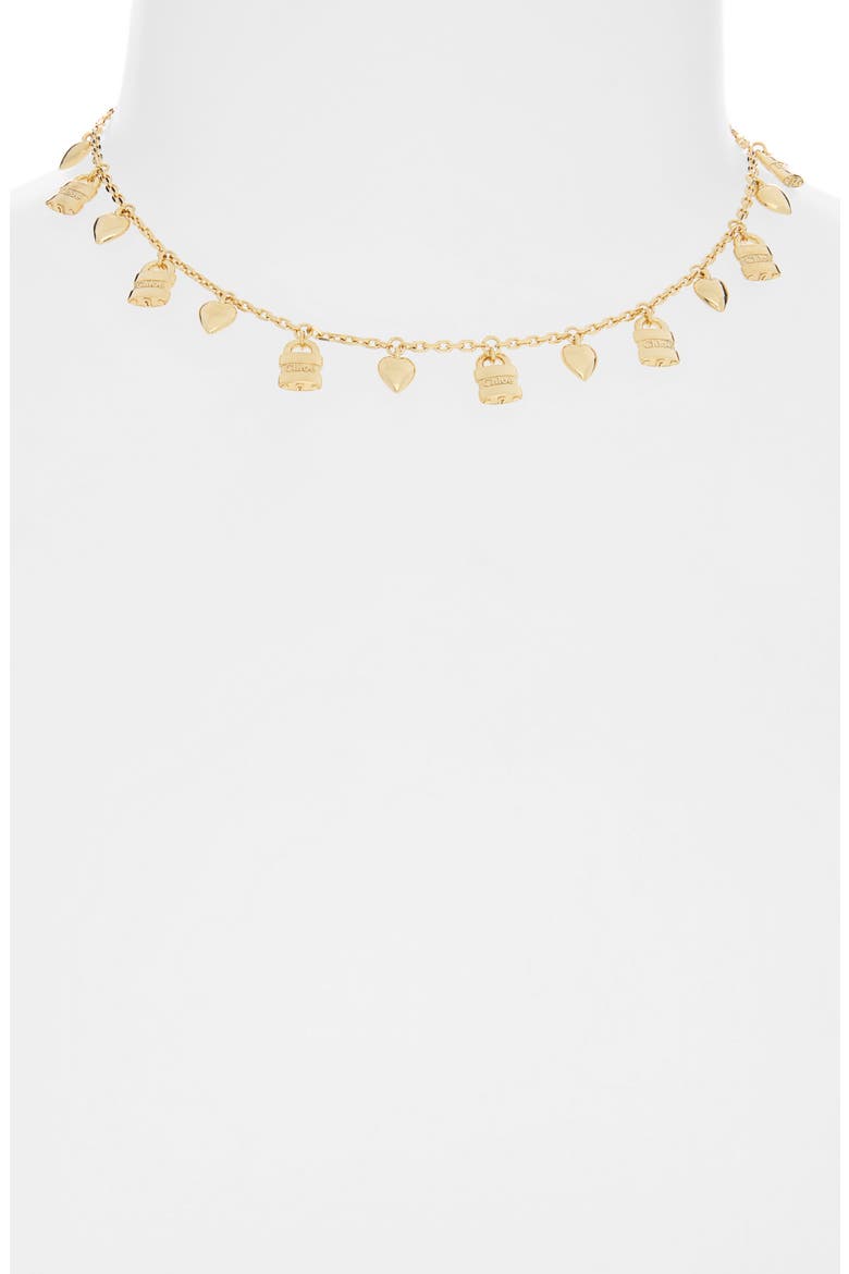 Charm Necklace, Alternate, color, VINTAGE GOLD