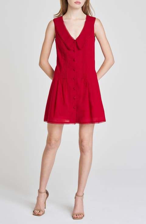 Poppy Cotton Minidress