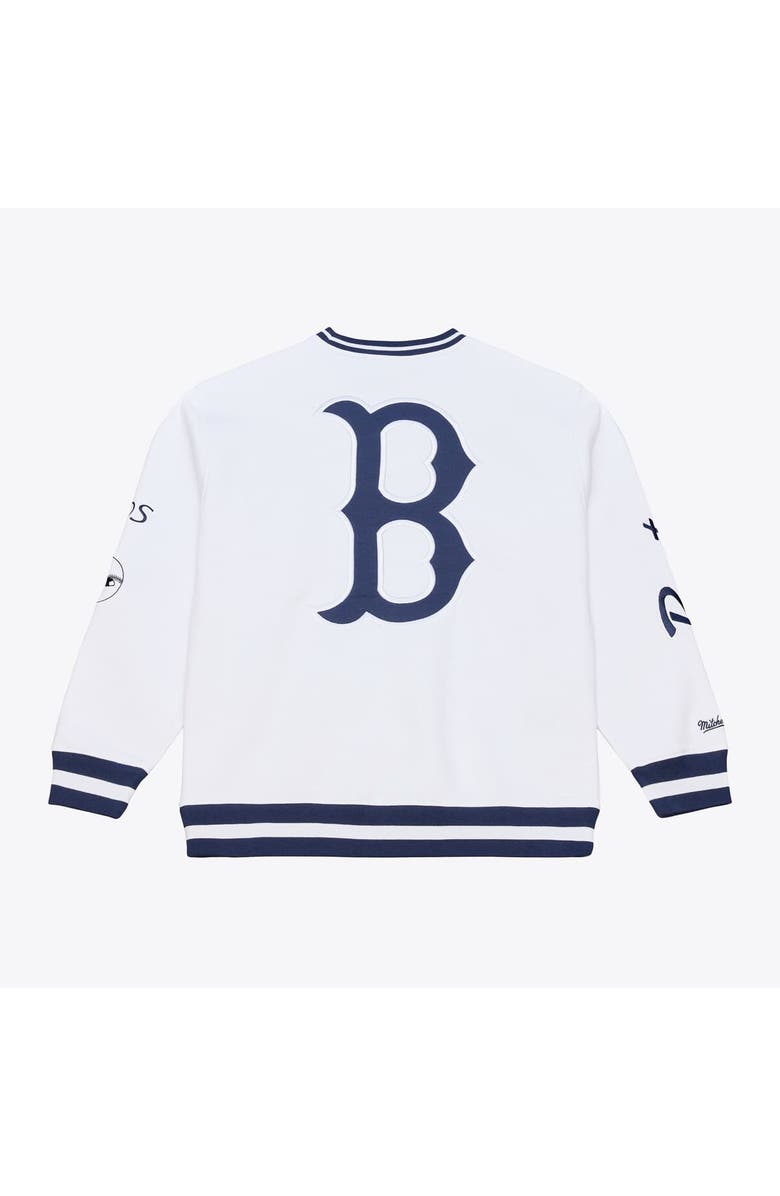 Mitchell & Ness Men's Mitchell & Ness  White Boston Red Sox Arctic Fleece Sweatshirt, Alternate, color, White