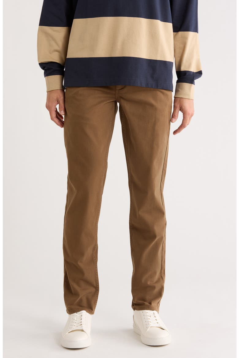 Standard Chino Pants, Main, color, BROWN