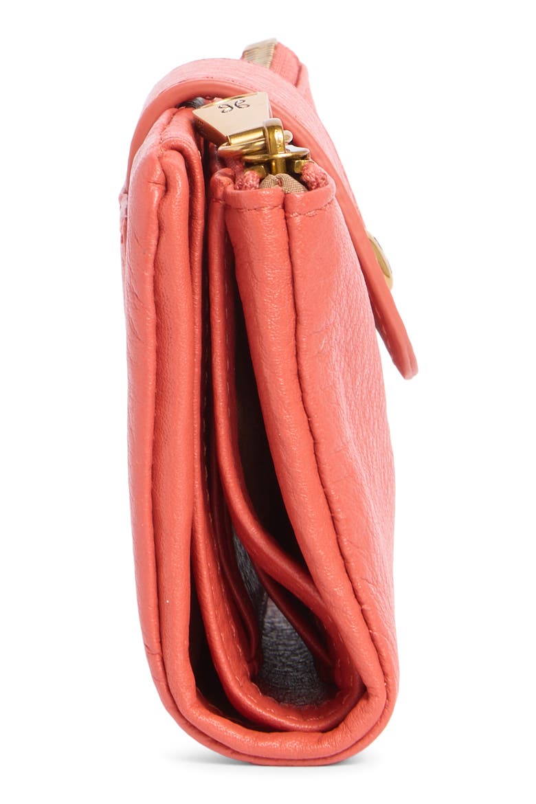 Ray Bifold Wallet, Alternate, color, RED CLAY