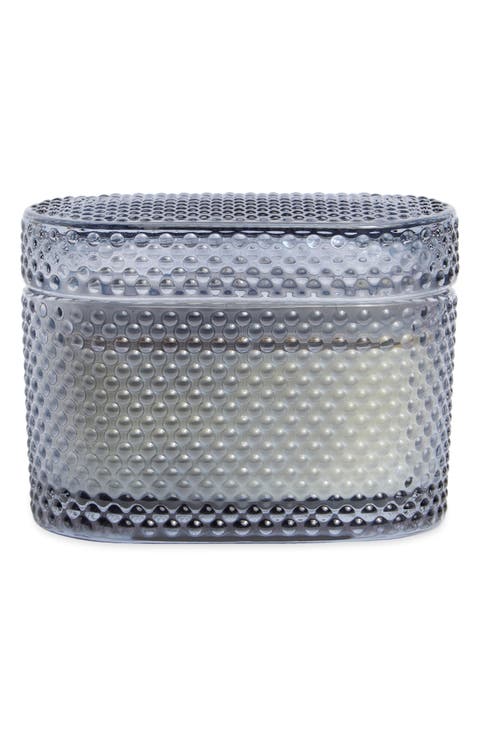 Sandalwood Rectangular Studded Candle