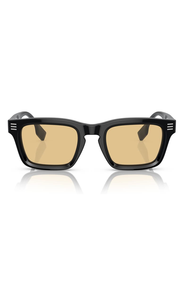 Burberry 51mm Rectangular Sunglasses, Main, color, 