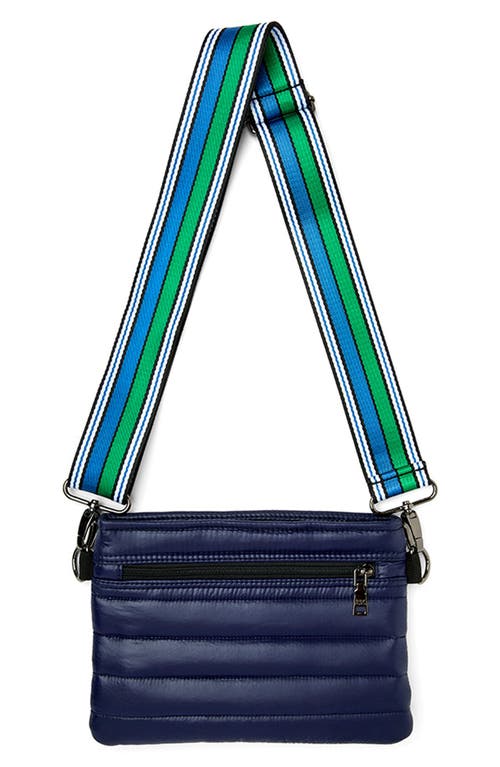 Think Royln Bum Bag 2.0 In Shiny Navy