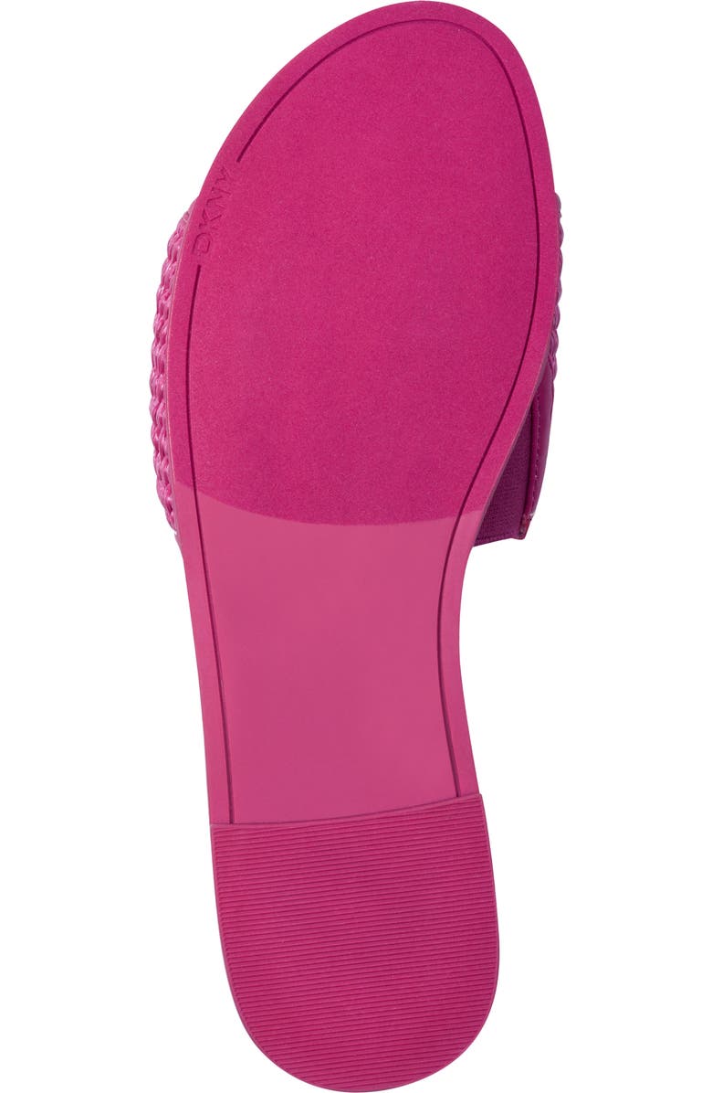 DKNY Winslet Slide Sandal - Wide Width, Alternate, color, Hot Pink