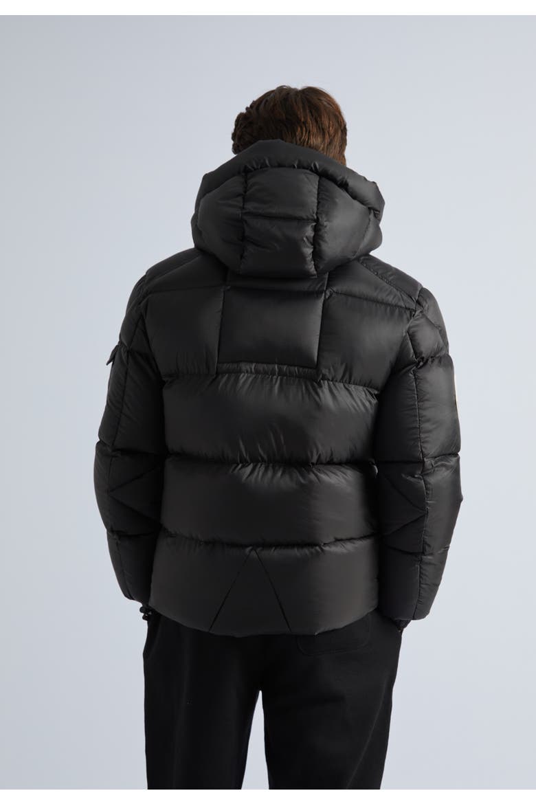 Insulated Quilted Puffer Jacket, Alternate, color, Black