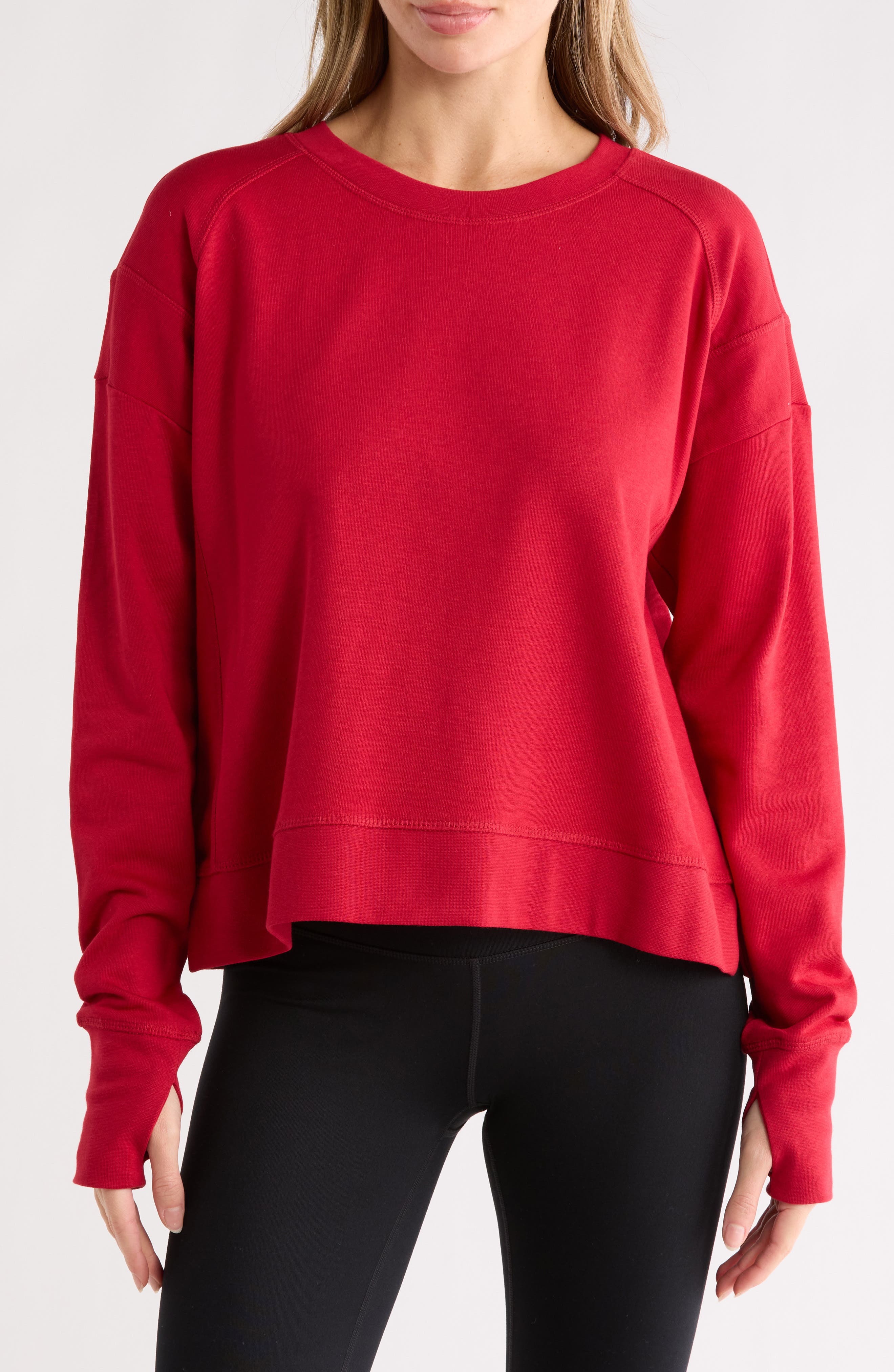 Sweaty Betty After Class Crop Sweatshirt