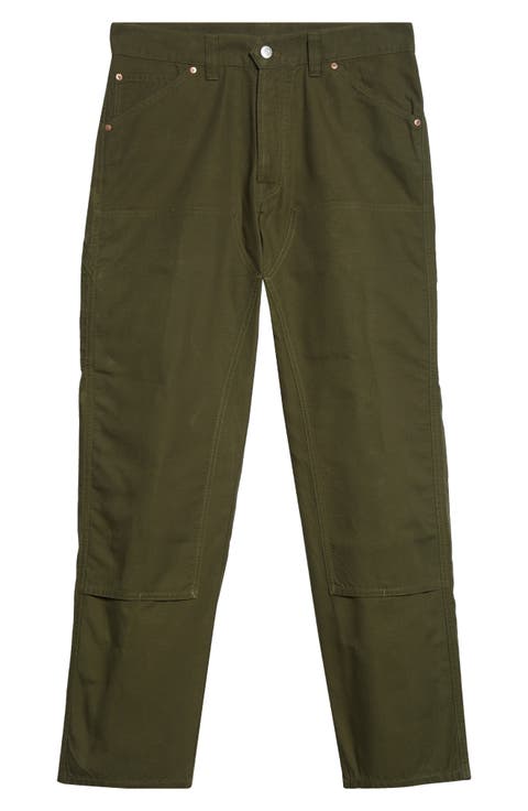 Cotton Canvas Carpenter Pants