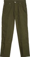 Drake's Cotton Canvas Carpenter Pants