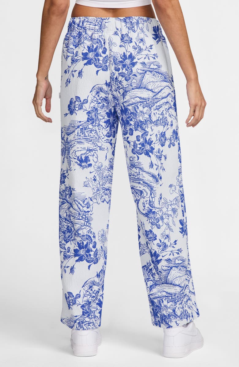 Nike Sportswear Collection Jacquard Track Pants, Alternate, color, White/ Hyper Royal/ Black