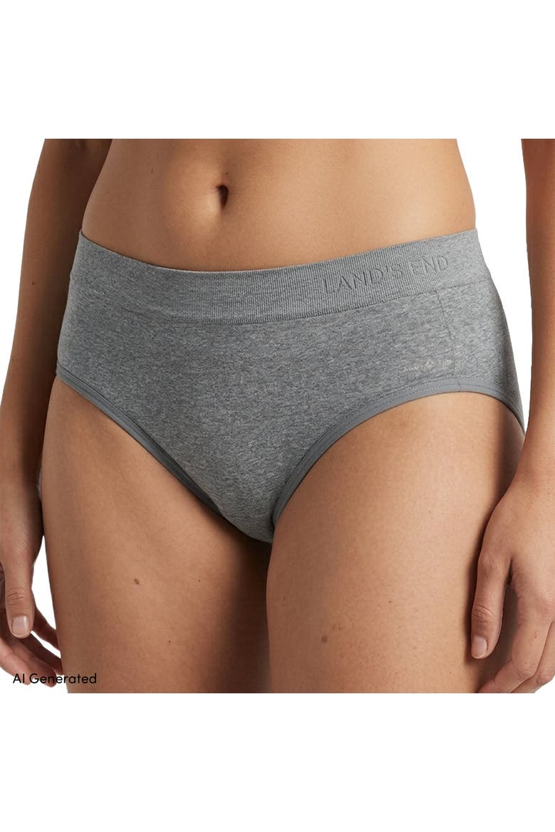 Bikini Brief Cotton Comfort Seamless Basics 3 Pack Panties, Alternate, color, Clay Bisque Pk