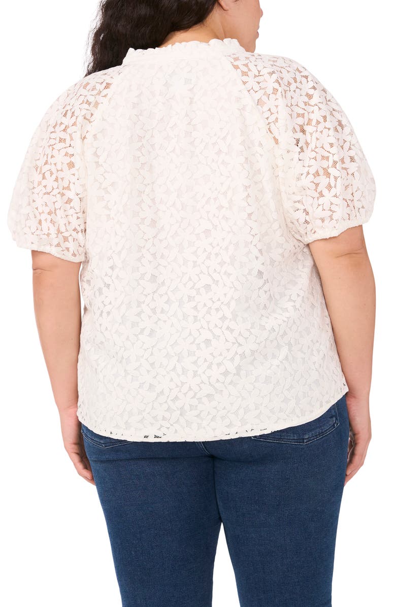 CeCe Raglan Sleeve Lace Top, Alternate, color,