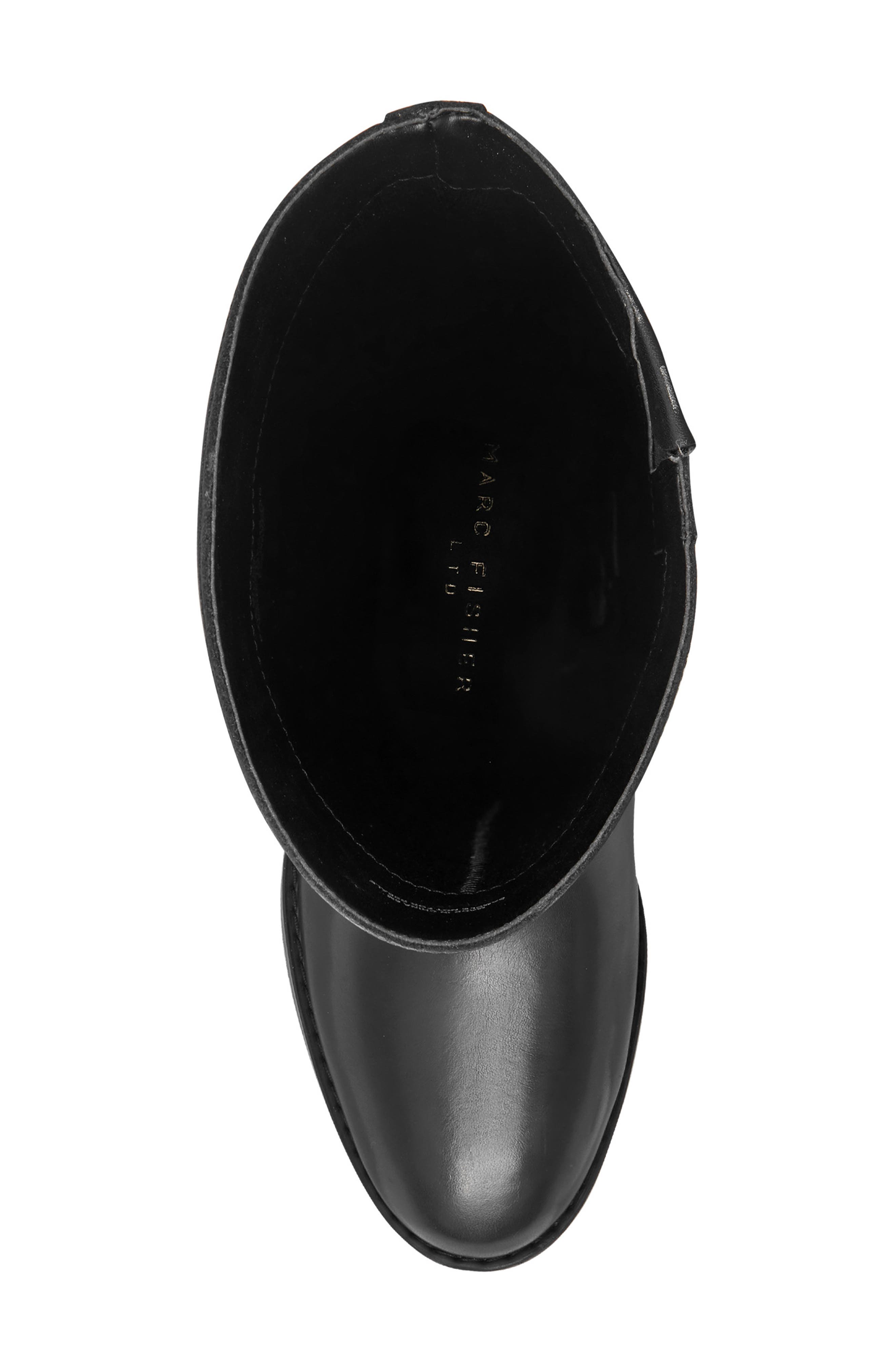 Florina Knee High Boot, Alternate, color, BLACK
