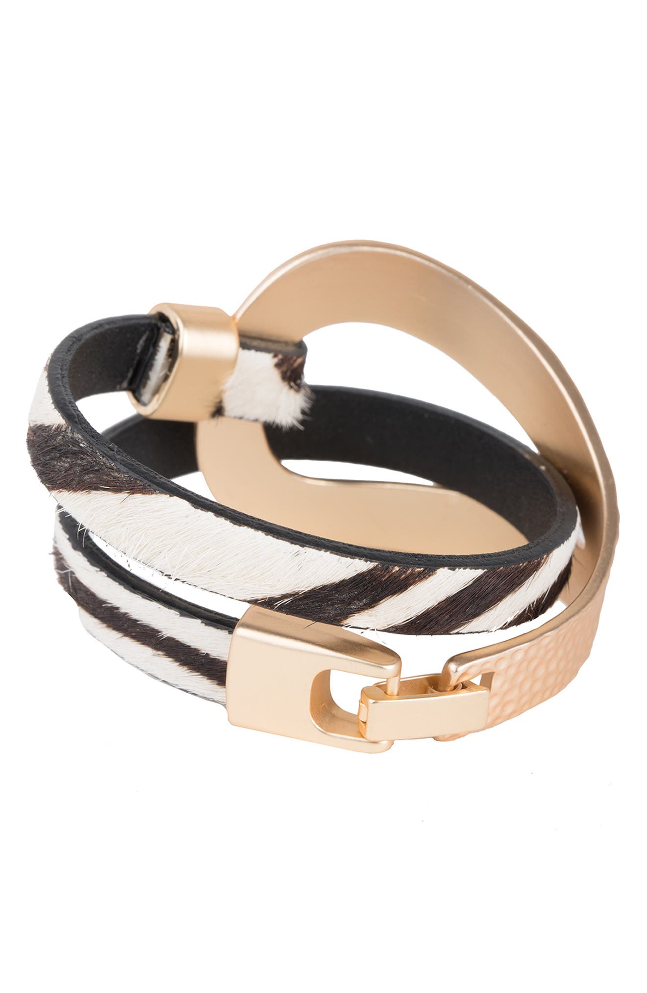 SAACHI Zebra Wrap Bracelet (Women) | Nordstromrack
