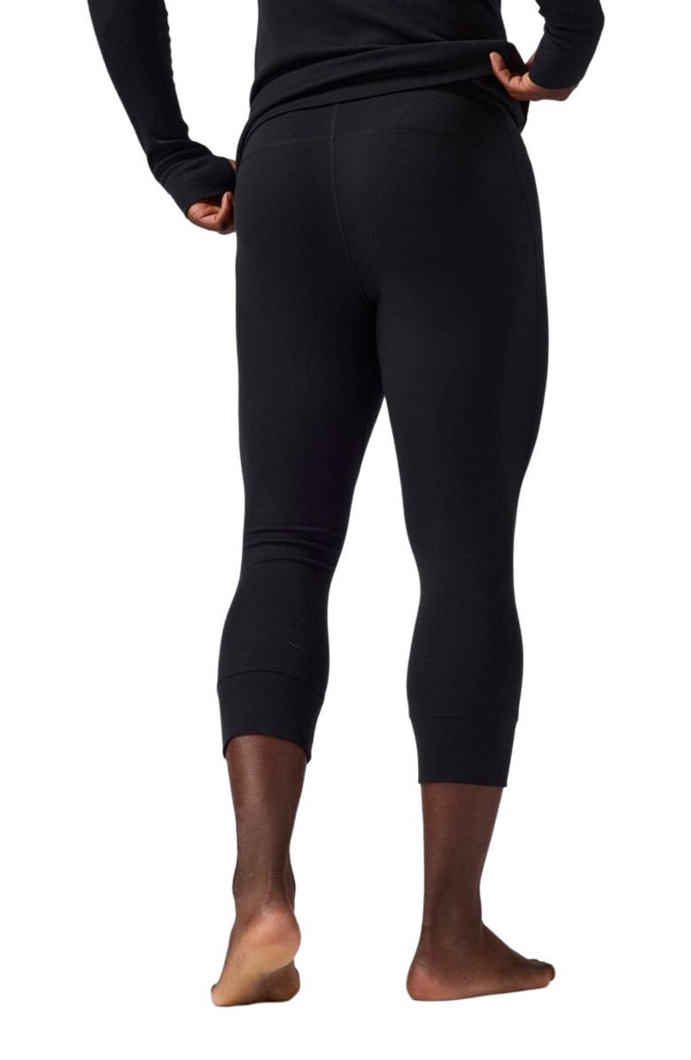 Backcountry Cedars Rws Merino Mid-Wt Baselayer 3/4 Bottom - Men
s, Alternate, color, Black