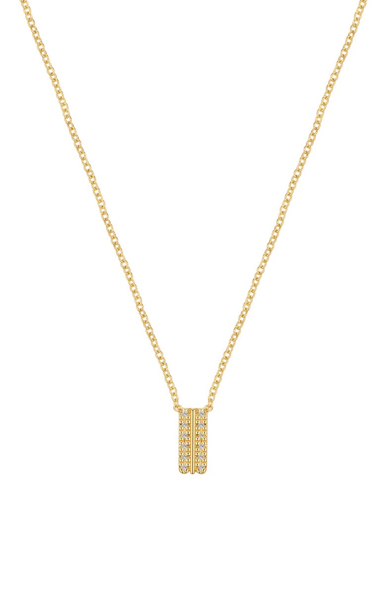 DPT Antwerp Elaine Necklace, Main, color, Yellow 18K Gold Plated