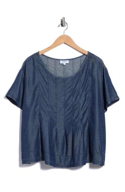 Tencel Lyocell Babydoll Top