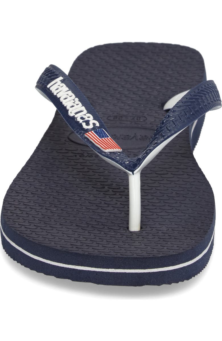 Havaianas Top Mix USA Flag Flip Flop, Alternate, color,