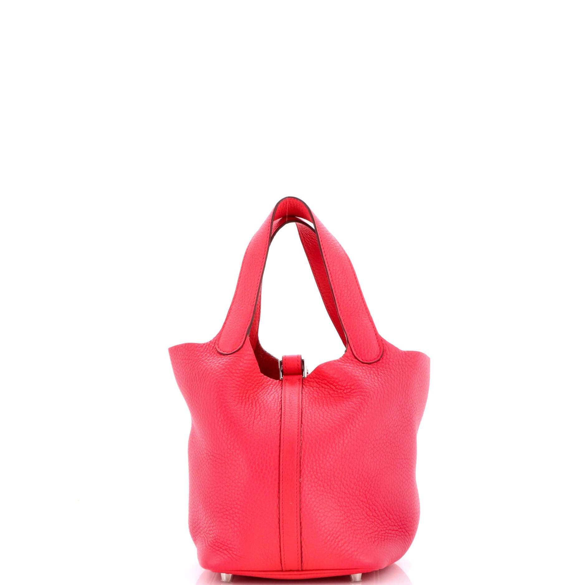 Pre-Owned Hermes Picotin Lock Bag Clemence PM, Alternate, color, Rose Mexico