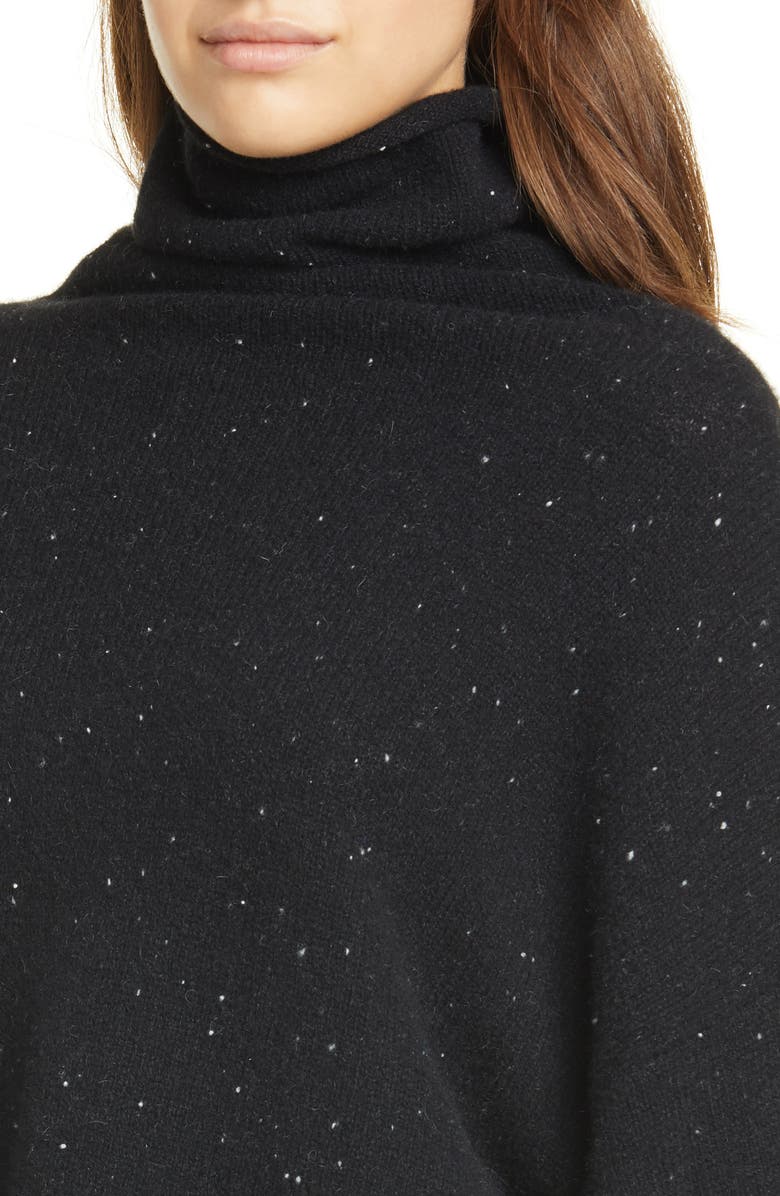 FRAME Funnel Neck Swing Cashmere Sweater, Alternate, color, 